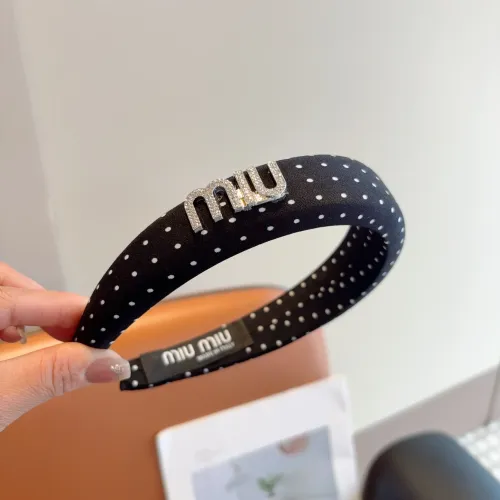 MIU MIU Headband For Women #1415019 $27.00 USD, Wholesale Replica MIU MIU Headband