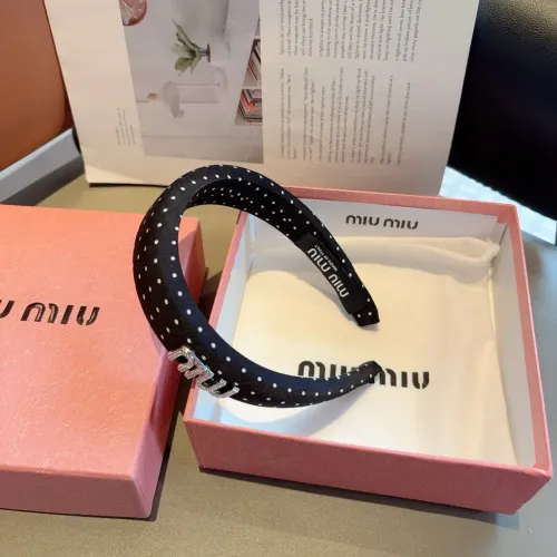 Replica MIU MIU Headband For Women #1415019 $27.00 USD for Wholesale