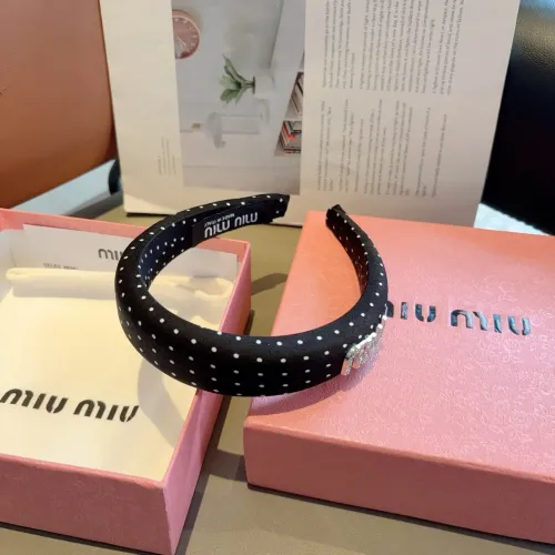 Replica MIU MIU Headband For Women #1415019 $27.00 USD for Wholesale