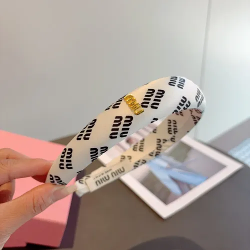 MIU MIU Headband For Women #1415044 $27.00 USD, Wholesale Replica MIU MIU Headband