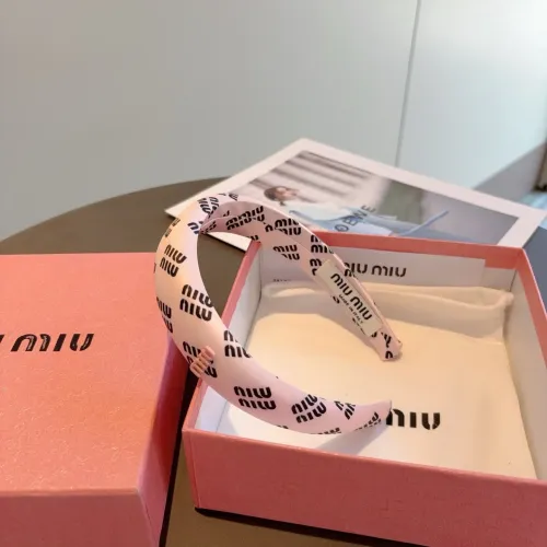 Replica MIU MIU Headband For Women #1415045 $27.00 USD for Wholesale