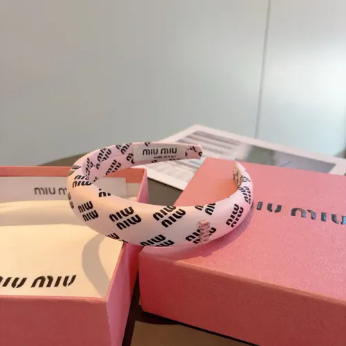 Replica MIU MIU Headband For Women #1415045 $27.00 USD for Wholesale