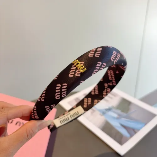 MIU MIU Headband For Women #1415046 $27.00 USD, Wholesale Replica MIU MIU Headband