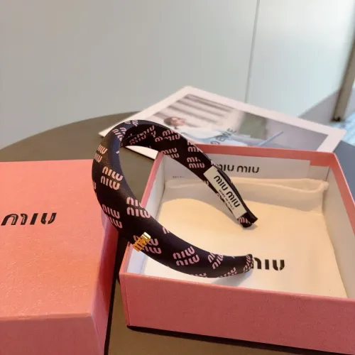 Replica MIU MIU Headband For Women #1415046 $27.00 USD for Wholesale