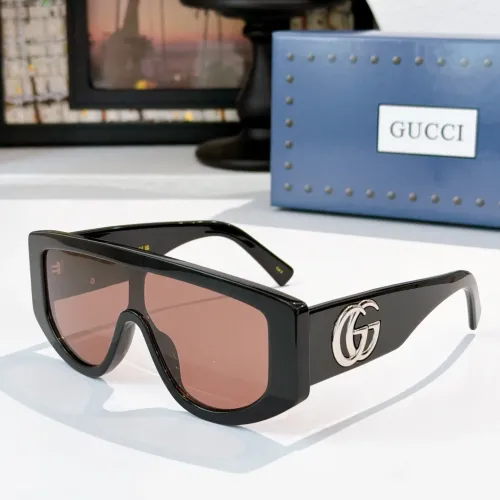Gucci AAA Quality Sunglasses #1415070 $60.00 USD, Wholesale Replica Gucci AAA Quality Sunglasses