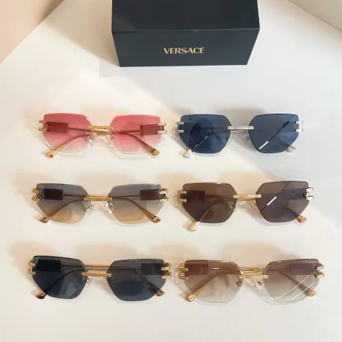 Replica Versace AAA Quality Sunglasses #1415097 $60.00 USD for Wholesale
