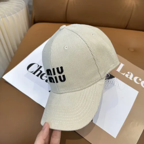 MIU MIU Caps #1415107 $27.00 USD, Wholesale Replica MIU MIU Caps