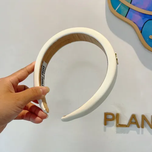 Replica MIU MIU Headband For Women #1415153 $27.00 USD for Wholesale