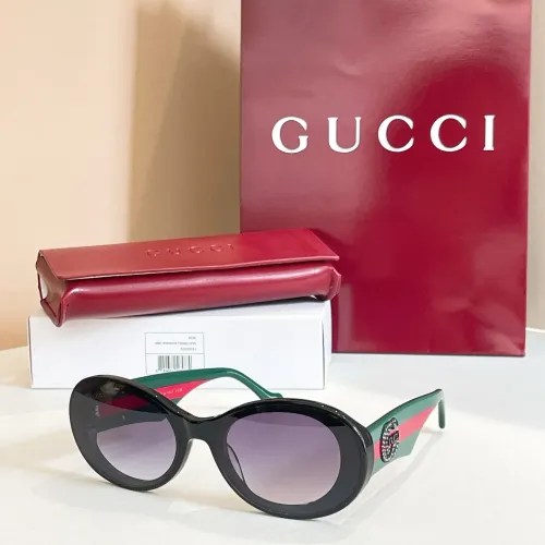 Gucci AAA Quality Sunglasses #1415280 $60.00 USD, Wholesale Replica Gucci AAA Quality Sunglasses