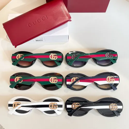Replica Gucci AAA Quality Sunglasses #1415280 $60.00 USD for Wholesale