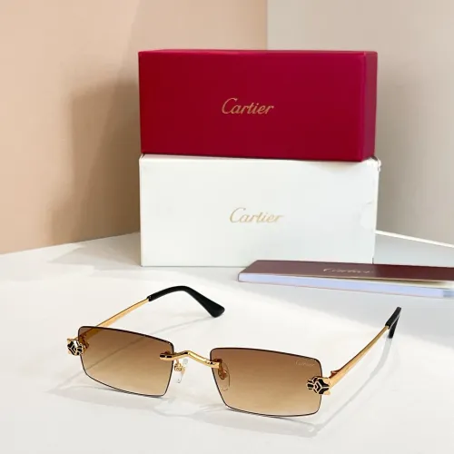 Cartier AAA Quality Sunglassess #1415338 $60.00 USD, Wholesale Replica Cartier AAA Quality Sunglassess