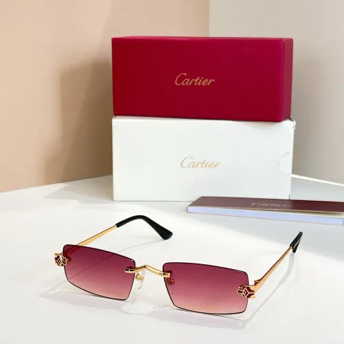 Cartier AAA Quality Sunglassess #1415339 $60.00 USD, Wholesale Replica Cartier AAA Quality Sunglassess