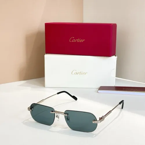 Cartier AAA Quality Sunglassess #1415346 $60.00 USD, Wholesale Replica Cartier AAA Quality Sunglassess