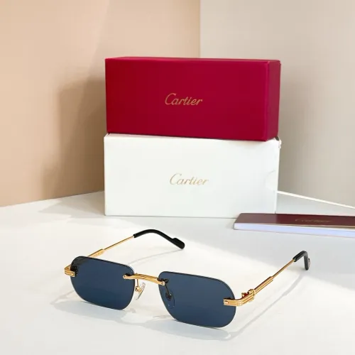 Cartier AAA Quality Sunglassess #1415347 $60.00 USD, Wholesale Replica Cartier AAA Quality Sunglassess