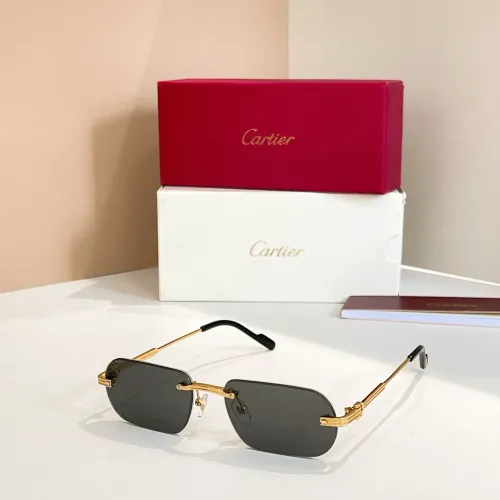 Cartier AAA Quality Sunglassess #1415348 $60.00 USD, Wholesale Replica Cartier AAA Quality Sunglassess