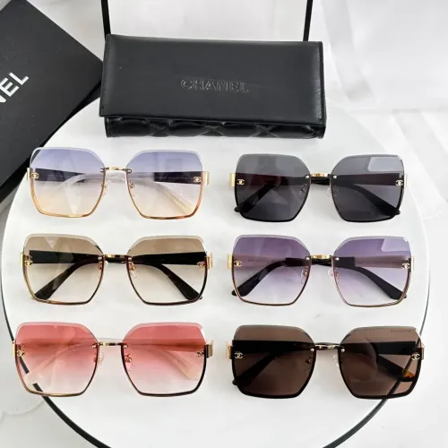 Replica Chanel AAA Quality Sunglasses #1415406 $60.00 USD for Wholesale