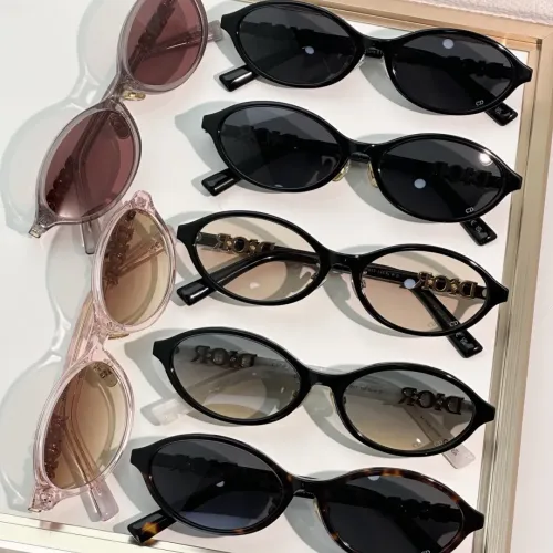 Replica Christian Dior AAA Quality Sunglasses #1415421 $60.00 USD for Wholesale