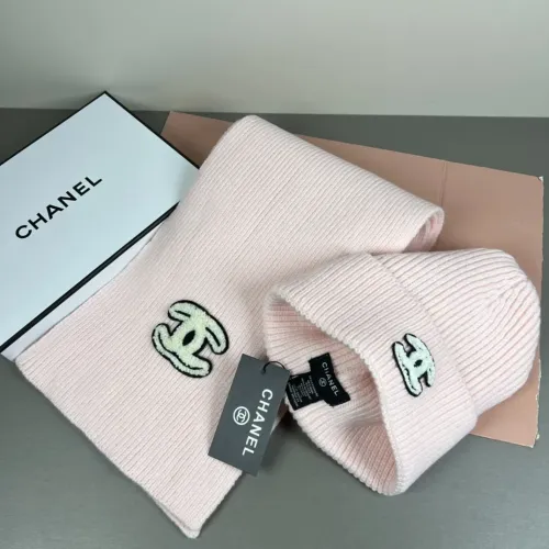 Replica Chanel Hat and Scarf Set #1415435 $45.00 USD for Wholesale