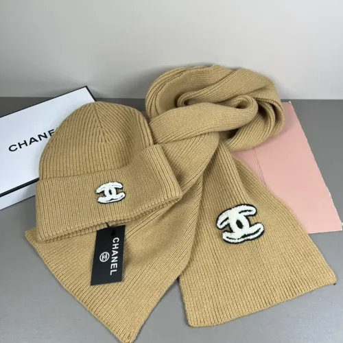 Replica Chanel Hat and Scarf Set #1415437 $45.00 USD for Wholesale