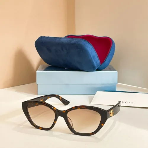 Gucci AAA Quality Sunglasses #1415441 $60.00 USD, Wholesale Replica Gucci AAA Quality Sunglasses