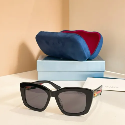 Gucci AAA Quality Sunglasses #1415450 $60.00 USD, Wholesale Replica Gucci AAA Quality Sunglasses