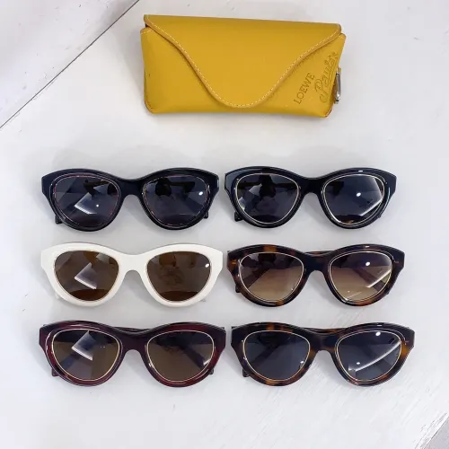 Replica LOEWE AAA Quality Sunglasses #1415501 $60.00 USD for Wholesale