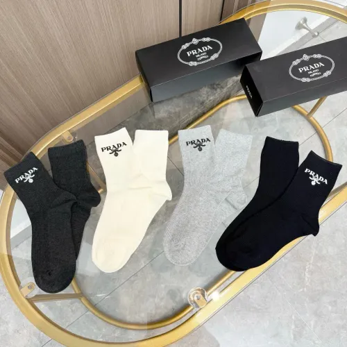 Replica Prada Socks #1415568 $29.00 USD for Wholesale
