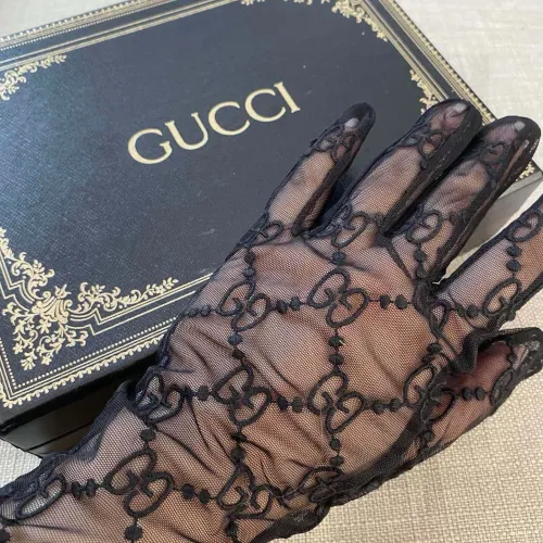 Replica Gucci Gloves For Women #1415590 $42.00 USD for Wholesale