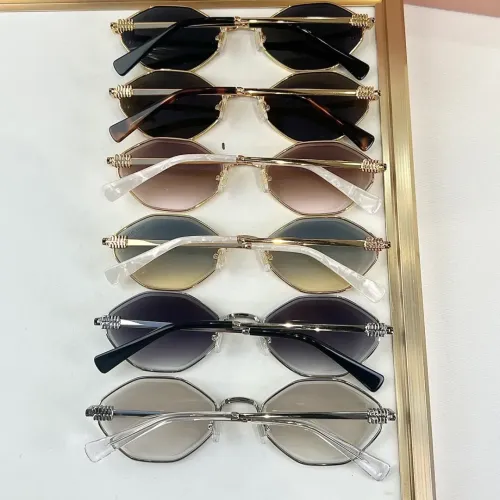 Replica MIU MIU AAA Quality Sunglasses #1415594 $60.00 USD for Wholesale