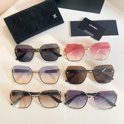 Replica Chanel AAA Quality Sunglasses #1415704 $64.00 USD for Wholesale