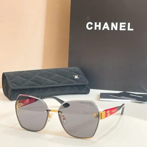 Chanel AAA Quality Sunglasses #1415705 $64.00 USD, Wholesale Replica Chanel AAA Quality Sunglasses