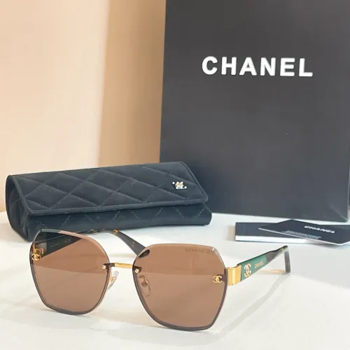Chanel AAA Quality Sunglasses #1415706 $64.00 USD, Wholesale Replica Chanel AAA Quality Sunglasses
