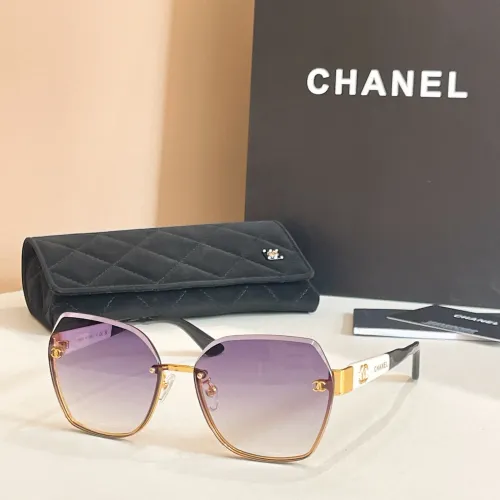 Chanel AAA Quality Sunglasses #1415708 $64.00 USD, Wholesale Replica Chanel AAA Quality Sunglasses
