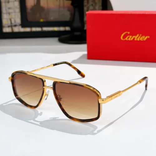 Cartier AAA Quality Sunglassess #1415733 $64.00 USD, Wholesale Replica Cartier AAA Quality Sunglassess