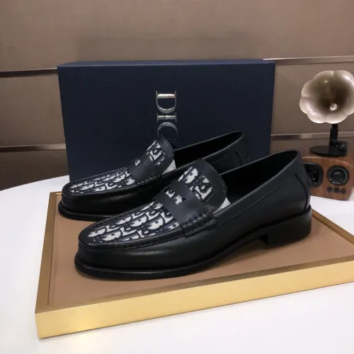 Christian Dior Leather Shoes For Men #1415802 $100.00 USD, Wholesale Replica Christian Dior Leather Shoes