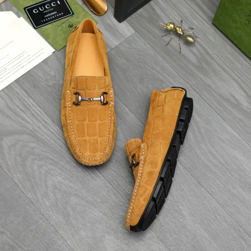 Replica Gucci Oxfords Shoes For Men #1415890 $76.00 USD for Wholesale