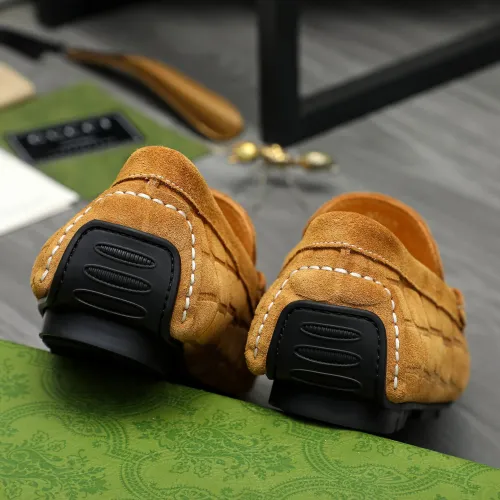 Replica Gucci Oxfords Shoes For Men #1415890 $76.00 USD for Wholesale