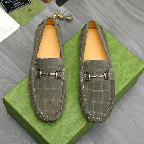 Replica Gucci Oxfords Shoes For Men #1415892 $76.00 USD for Wholesale