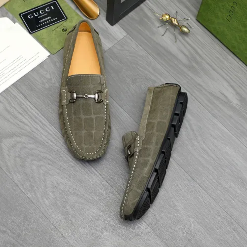 Replica Gucci Oxfords Shoes For Men #1415892 $76.00 USD for Wholesale