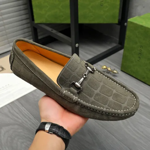 Replica Gucci Oxfords Shoes For Men #1415892 $76.00 USD for Wholesale