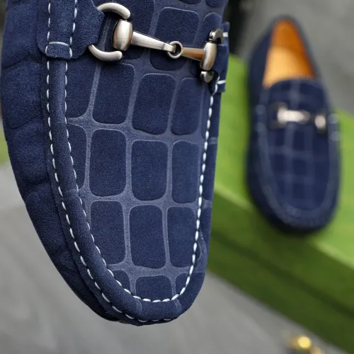 Replica Gucci Oxfords Shoes For Men #1415893 $76.00 USD for Wholesale