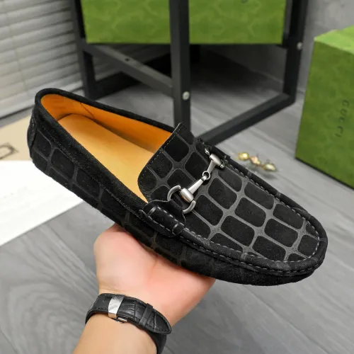 Replica Gucci Oxfords Shoes For Men #1415894 $76.00 USD for Wholesale