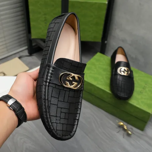 Replica Gucci Oxfords Shoes For Men #1415897 $76.00 USD for Wholesale