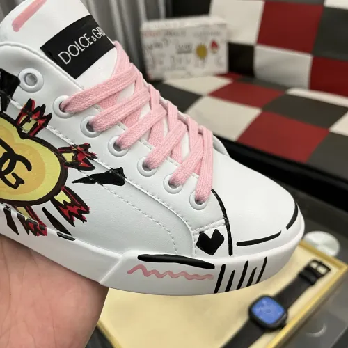 Replica Dolce & Gabbana D&G Casual Shoes For Women #1415914 $88.00 USD for Wholesale