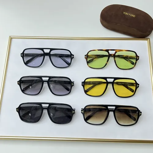 Replica Tom Ford AAA Quality Sunglasses #1415929 $60.00 USD for Wholesale
