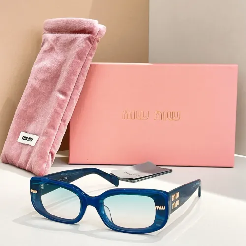 MIU MIU AAA Quality Sunglasses #1415937 $60.00 USD, Wholesale Replica MIU MIU AAA Sunglasses