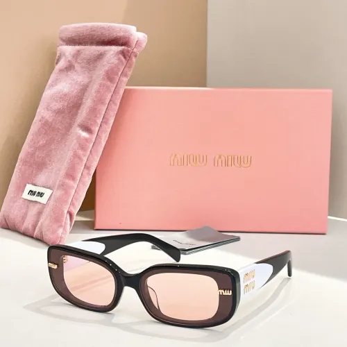 MIU MIU AAA Quality Sunglasses #1415939 $60.00 USD, Wholesale Replica MIU MIU AAA Sunglasses