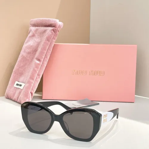 MIU MIU AAA Quality Sunglasses #1415943 $60.00 USD, Wholesale Replica MIU MIU AAA Sunglasses