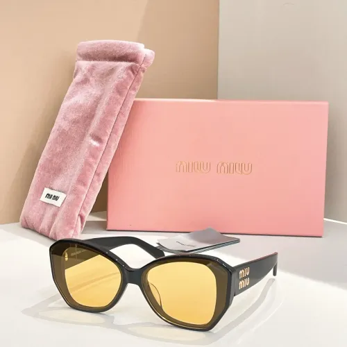 MIU MIU AAA Quality Sunglasses #1415947 $60.00 USD, Wholesale Replica MIU MIU AAA Sunglasses