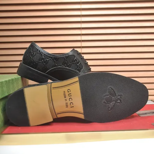 Replica Gucci Oxfords Shoes For Men #1415949 $98.00 USD for Wholesale